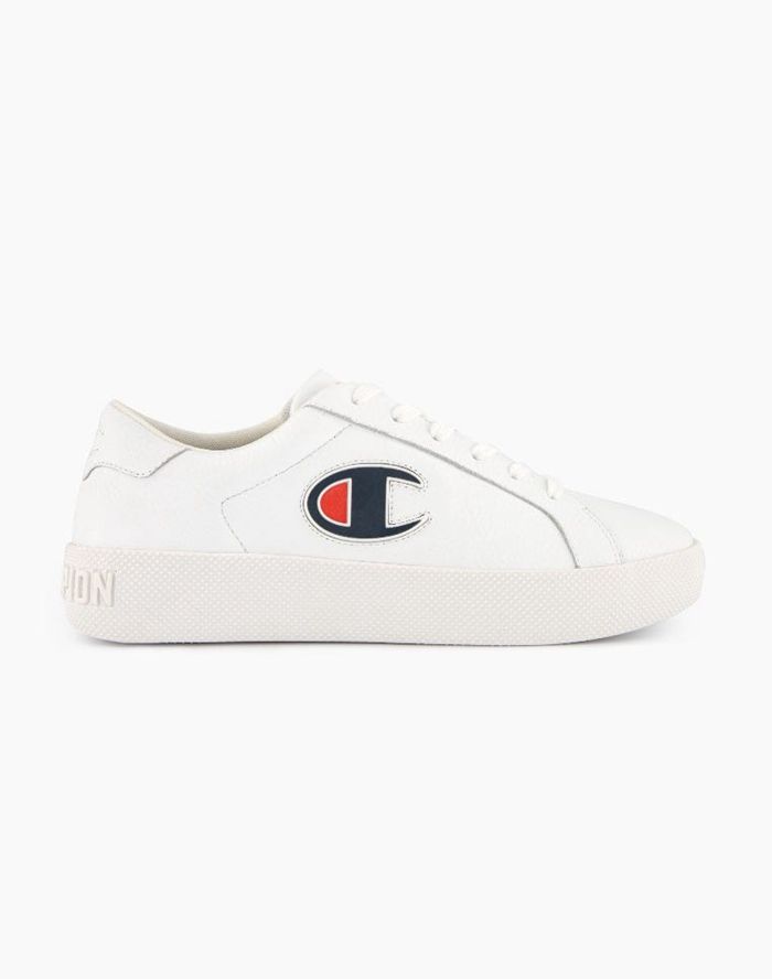 Champion Womens Sneakers NZ - ERA Leather White ( 7965-AWOYU )